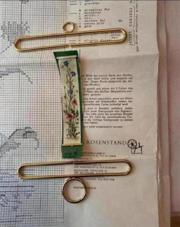 BORDUURPATROON EVA ROSENSTAND SCHELLEKOORD + + Prachtig beschikbaar voor biedingen