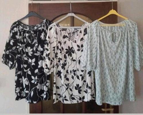 3 blouses/tunieken NIEUW!!! Per stuk €15(alle 3 samen €40.00, Kleding | Dames, Blouses en Tunieken, Nieuw, Maat 38/40 (M), Wit