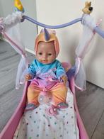 Baby Bornbed en babyborn pop, Kinderen en Baby's, Speelgoed | Poppen, Ophalen of Verzenden, Zo goed als nieuw, Babypop