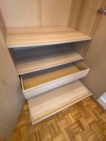 Ikea PAX Kast 236 x 100 cm - eikenhout - afbeelding 2