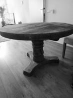 Ronde eethoek, Huis en Inrichting, Tafels | Eettafels, Ophalen, Gebruikt, Vier personen, 100 tot 150 cm