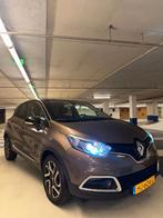 Renault Captur 2015 LEER luxe uitgevoerd met stoelverwarming, Auto's, Voorwielaandrijving, 898 cc, Bruin, Origineel Nederlands