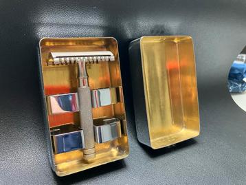 Vintage Scheermes Transportbox - Zeldzaam! beschikbaar voor biedingen