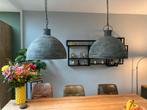Betonlook Hanglampen in zeer goede staat!, Huis en Inrichting, Lampen | Hanglampen, Ophalen, Zo goed als nieuw, Metaal, Minder dan 50 cm