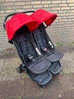 Mountainbuggy Nano Duo (rood) - tweeling-/duobuggy, Kinderen en Baby's, Buggy's, Ophalen, Gebruikt, Overige merken, Duomodel