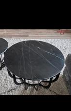 Salontafel marmeren-blad/vrijwillige kattenbench zie foto, Ophalen