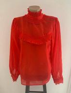 H&M Rode Blouse - Maat M - Goede Staat, Kleding | Dames, Blouses en Tunieken, Ophalen of Verzenden, Gedragen, Maat 38/40 (M), Rood