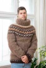 IJSLANDSE MOHAIR TRUI TE KOOP GEVRAAGD, Verzenden, Zo goed als nieuw, Maat 56/58 (XL)