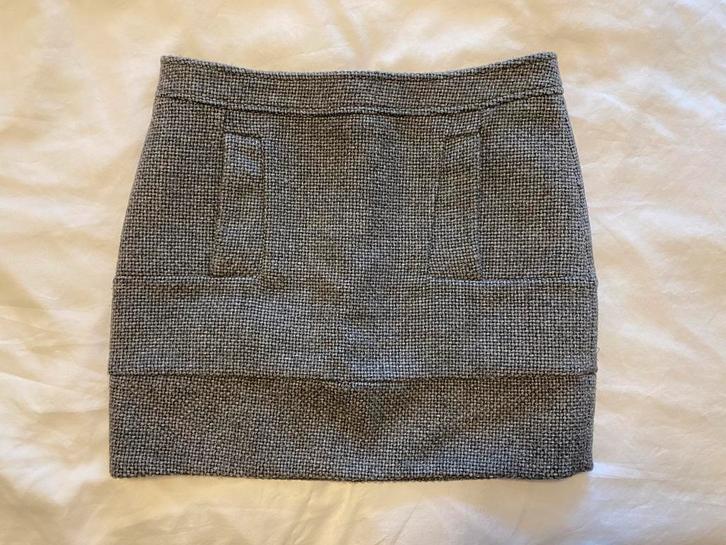 Chloe skirt grey 38, Kleding | Dames, Rokken, Zo goed als nieuw, Maat 38/40 (M), Grijs, Boven de knie, Verzenden