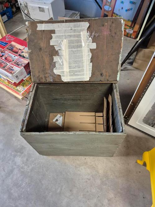 oude kist, Huis en Inrichting, Woonaccessoires | Kisten, Gebruikt, Minder dan 50 cm, Minder dan 50 cm, Ophalen
