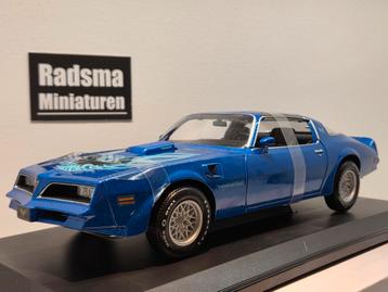 Pontiac Firebird Trans Am 1978 - Blue - 1:18 Maisto beschikbaar voor biedingen