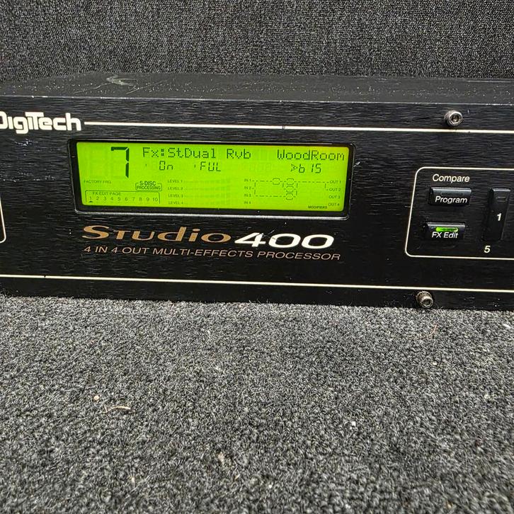 DIGITECH STUDIO400   4 kanaals multi effecten processor, Muziek en Instrumenten, Effecten, Gebruikt, Ophalen of Verzenden