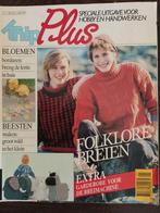 Knip Plus Hobby en Handwerken februari maart 1987 - breien, Ophalen of Verzenden, Zo goed als nieuw, Overige onderwerpen, Knip Plus
