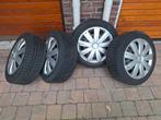 Winterbanden Hankook 195/50R15 Ford Fiesta, Auto-onderdelen, Banden en Velgen, Gebruikt, 15 inch, Banden en Velgen, Personenwagen
