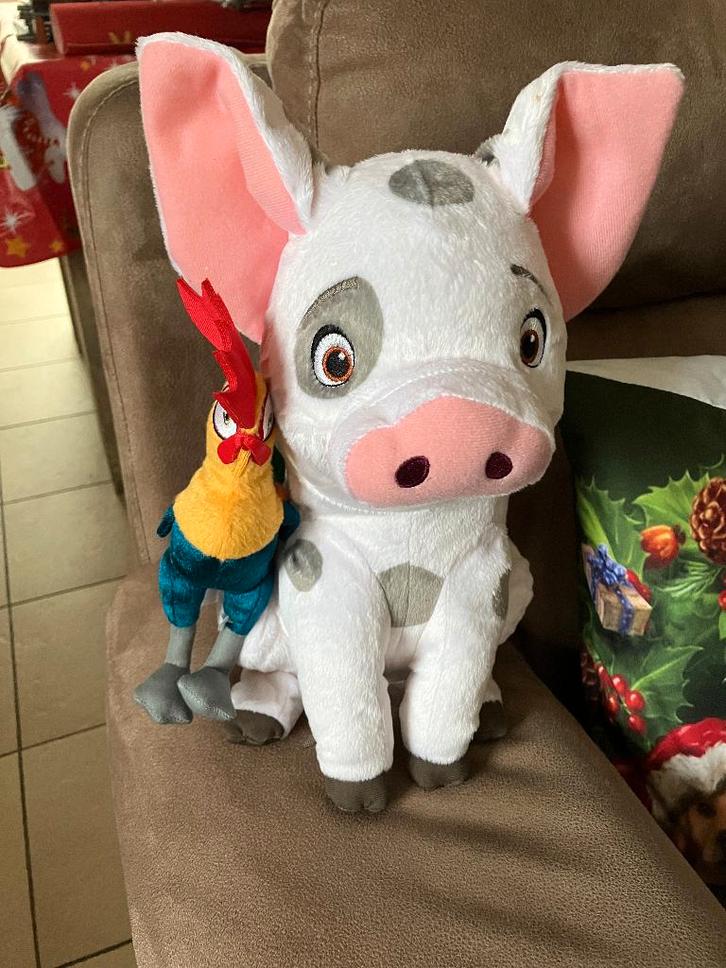 Disney Pua x Heihei Talking Plush Set ( Moana Vaiana ), Verzamelen, Disney, Knuffel, Overige figuren, Ophalen of Verzenden