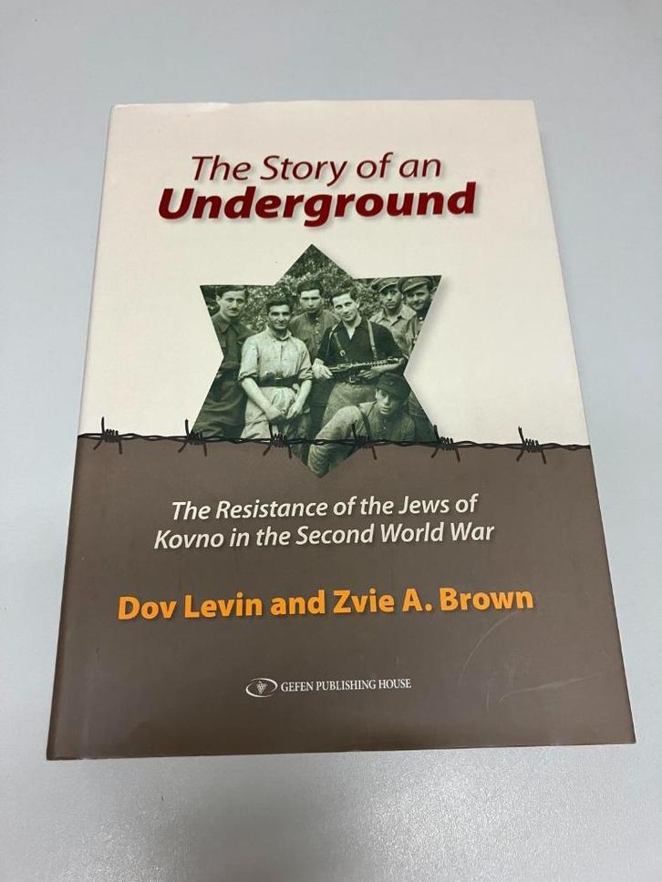 The story of an underground Jews of Kovno, Boeken, Oorlog en Militair, Gelezen, Algemeen, Tweede Wereldoorlog, Ophalen of Verzenden