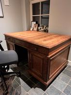 Partnerdesk / Bureau - Eiken Visgraat Inleg, Huis en Inrichting, Ophalen, Gebruikt, Bureau