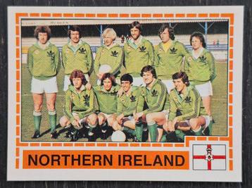 Panini sticker selectie Noord- Ierland, EK 1980 beschikbaar voor biedingen