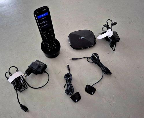 Logitech Harmony Elite set (afstandbed.+Hub+2 IR-blasters), Audio, Tv en Foto, Afstandsbedieningen, Zo goed als nieuw, Origineel