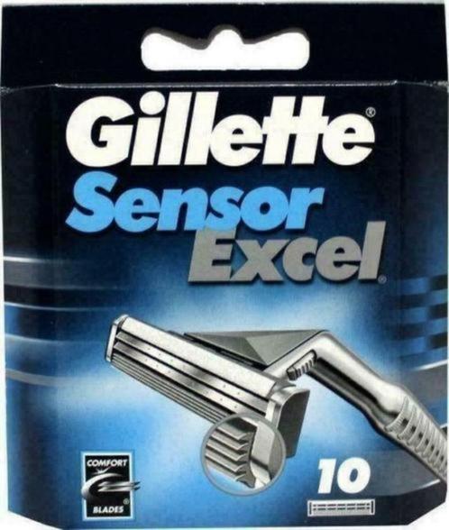 Gillette Sensor Excel - 10 Scheermesjes, Sieraden, Tassen en Uiterlijk, Uiterlijk | Gezichtsverzorging, Nieuw, Verzorging, Ophalen of Verzenden