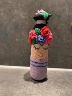 Dopper waterfles gehaakt frida kahlo bloemen, Sport en Fitness, Bidons, Ophalen of Verzenden, Nieuw