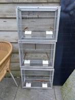 Vogel kooien, Dieren en Toebehoren, Vogels | Hokken en Kooien, Ophalen, Zo goed als nieuw, Aluminium, Vogelkooi