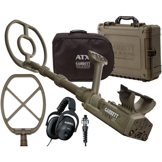 Garrett ATX Deepseeker Package – Professionele PI detector, Hobby en Vrije tijd, Metaaldetectors, Zo goed als nieuw, Meer dan 30 cm