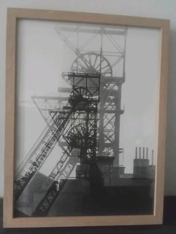 Limburgse Steenkool Mijnen Compilatie foto van Mijnschacht  beschikbaar voor biedingen