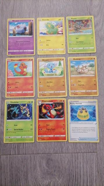 pokemon / Vived Voltage ( 9 kaarten / nieuw ) beschikbaar voor biedingen