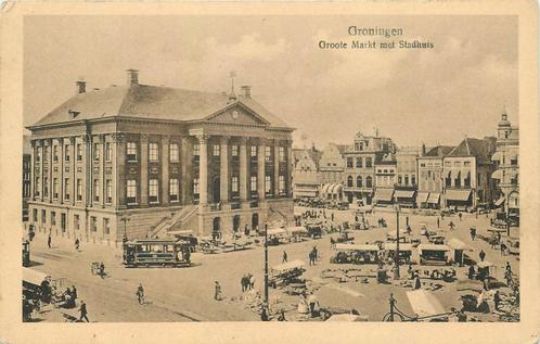 (379-089-037) Groningen Groote Markt, Verzamelen, Ansichtkaarten | Nederland, Groningen, Verzenden