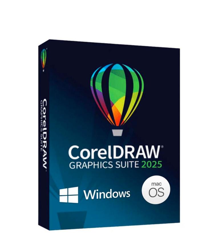 Coreldraw 2025 versie met permanente licentiecode, Computers en Software, Ontwerp- en Bewerkingssoftware, Zo goed als nieuw, Ophalen of Verzenden