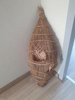 Decoratieve rieten originele visfuik uit Bangladesh, Ophalen, Gebruikt