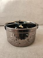 Vintage kerstboomstandaard – West Germany – 23 cm - metallic, Ophalen of Verzenden, Zo goed als nieuw