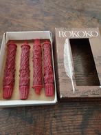 Kaarsen rood prachtig gevormd., Diversen, Ophalen of Verzenden