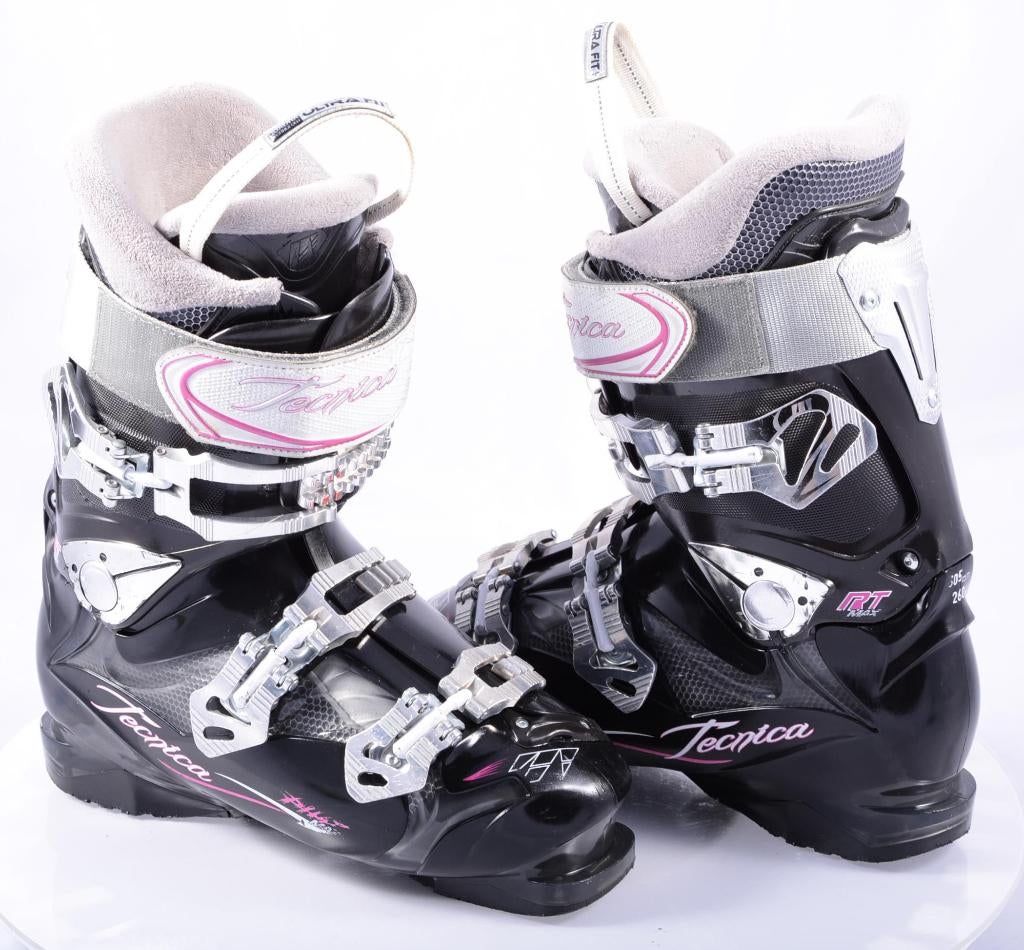 39 40 EU dames skischoenen TECNICA PHNX MAX 8 RT, black/pink, Overige merken, 160 tot 180 cm, Gebruikt, Schoenen