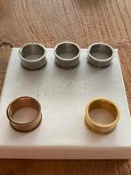 Ixxxi basisringen.maat 17, IJzer of Staal, Ophalen of Verzenden, Zo goed als nieuw, 17 tot 18