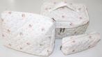 NIEUW TOILETTAS beautycase pouch make-up tasje bloemetjes, Ophalen of Verzenden, Nieuw, Dame