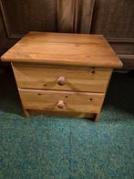 grenen nachtkastje, Ophalen, Gebruikt, Minder dan 45 cm, Minder dan 55 cm