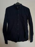 Donkerblauw flanellen overhemd, Kleding | Heren, Blauw, Halswijdte 38 (S) of kleiner, Ophalen of Verzenden, Zo goed als nieuw