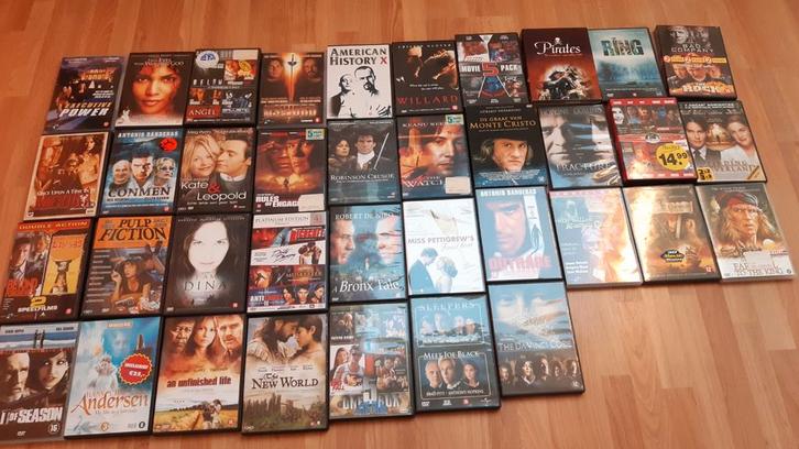 DVD Collectie - 37 Films (maar €1 per stuk! Alles voor €30), Cd's en Dvd's, Dvd's | Overige Dvd's, Gebruikt, Alle leeftijden, Ophalen of Verzenden