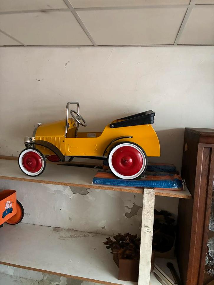 Vintage Trapauto voor Kinderen, Antiek en Kunst, Antiek | Speelgoed, Ophalen