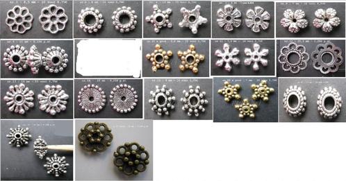 spacers v.a. 0,05€ - 0,25€, Hobby en Vrije tijd, Kralen en Sieraden maken, Nieuw, Tussenstuk of Tussenkraal, Ophalen