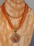 Vintage ketting, Sieraden, Tassen en Uiterlijk, Oorbellen, Ophalen of Verzenden, Overige materialen