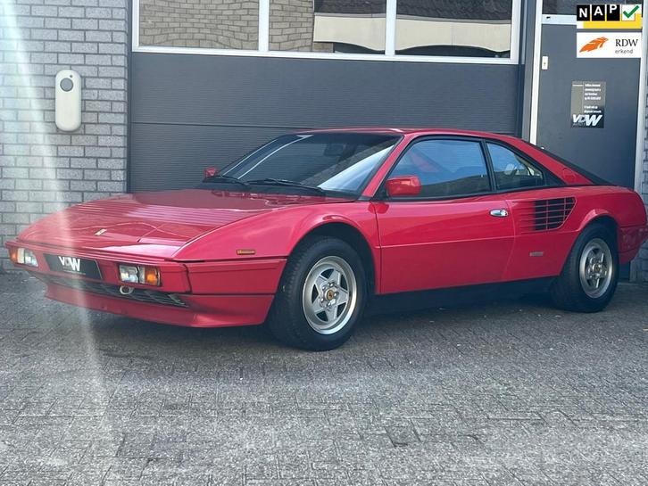 Ferrari Mondial 8 2+2 NL kenteken 2.9 V8, Auto's, Ferrari, Bedrijf, Te koop, Mondial, Lederen bekleding, Benzine, Coupé, Handgeschakeld