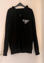 Hoodie vest agnostic front merch XL, Ophalen of Verzenden, Zo goed als nieuw, Maat 56/58 (XL), Zwart