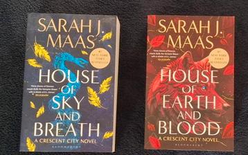 Crescent city 1e & 2e deel- Sarah J Maas (engels) beschikbaar voor biedingen