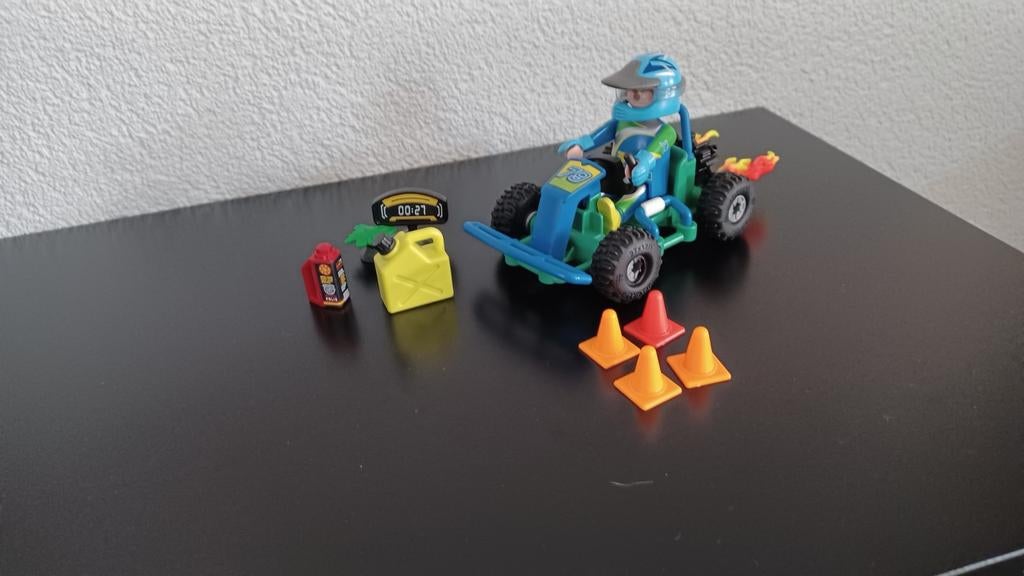 Playmobil 70292 kart race, Ophalen of Verzenden, Gebruikt