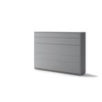 Concept opklapbed horizontaal - 140x200 - Grijs