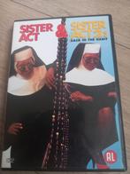 Dvd Sister act 1 & 2, Cd's en Dvd's, Dvd's | Komedie, Ophalen of Verzenden, Zo goed als nieuw