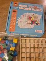 Houten Blokken Stapel Puzzel, Kinderen en Baby's, Speelgoed | Houten speelgoed, Ophalen of Verzenden, Nieuw, Overige typen